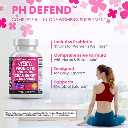 Women'S Vaginal Probiotic + Prebiotics